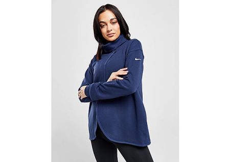 Nike Maternity Dri-FIT Reversible Pullover - Midnight Navy/White- Dames