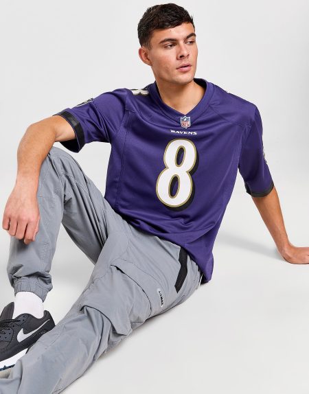 Nike NFL Baltimore Ravens Jackson #8 Jersey - Paars- Heren
