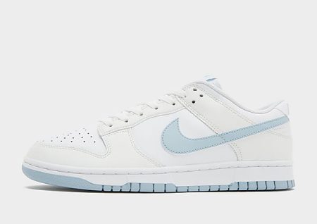 Nike Herenschoenen Dunk Low Retro - White/Summit White/Light Armoury Blue- Heren