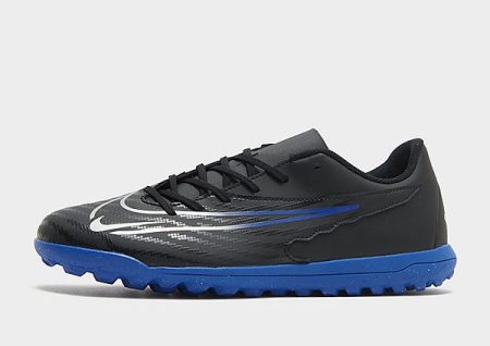 Nike Nike Phantom GX Club voetbalschoenen (turf) - Black/Hyper Royal/Chrome- Heren