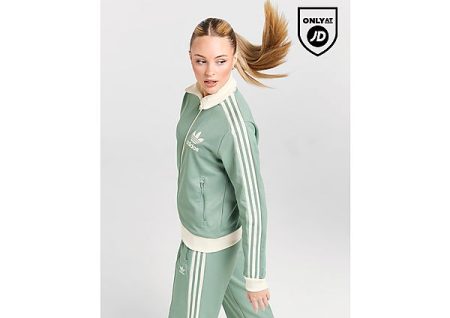 adidas Originals Classic Track Top - Green- Dames