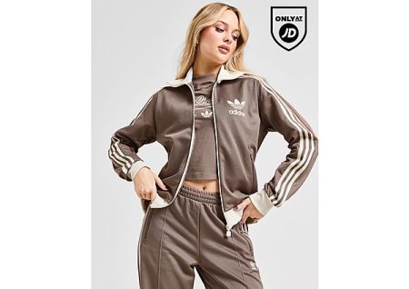 adidas Originals Classic Track Top - Brown- Dames