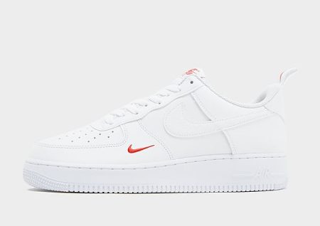 Nike Air Force 1 Low - White/University Red/White- Heren