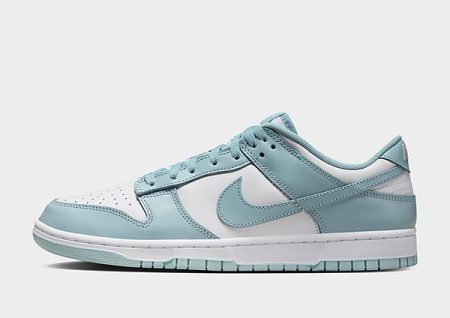 Nike Herenschoenen Dunk Low Retro - White/Denim Turquoise- Heren