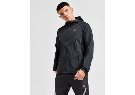 ASICS Road Packable Jacket - Black- Heren