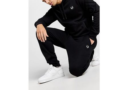 Fred Perry Badge Joggers - Black- Heren