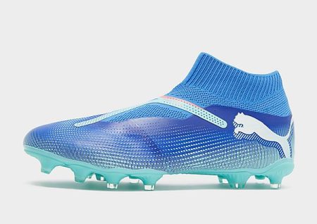 PUMA FUTURE 7 Match Laceless FG - Blue- Heren