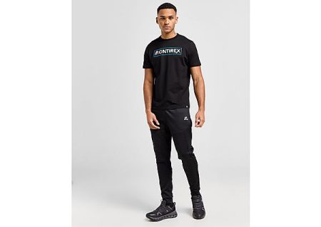 MONTIREX Flex Gridded Joggers - Black- Heren