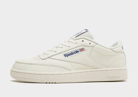 Reebok Club C 85 - Chalk / Chalk / Classic Cobalt- Heren