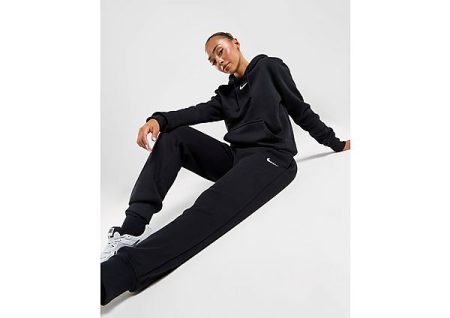 Nike Joggingbroek met halfhoge taille voor dames Sportswear Phoenix Fleece - Black/Sail- Dames