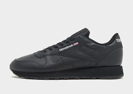 Reebok Classic Leather - Black- Heren