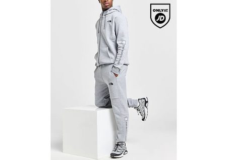 The North Face Linear Logo Joggers - Grey- Heren