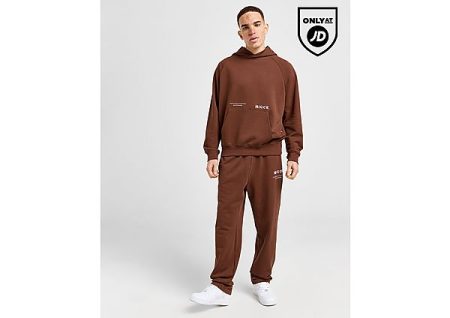 Nicce Script Essential Tracksuit - Brown- Heren