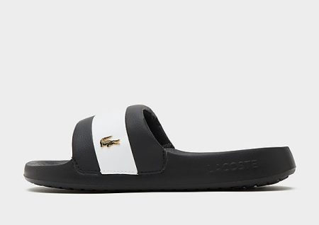 Lacoste Serve Pin Slides Dames - Black- Dames