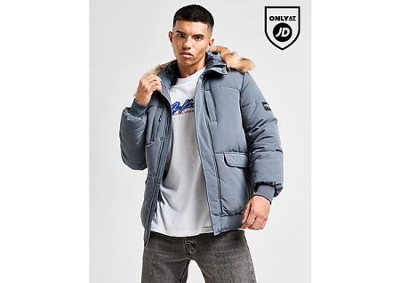 McKenzie Exposure Parka Jacket - Grey- Heren