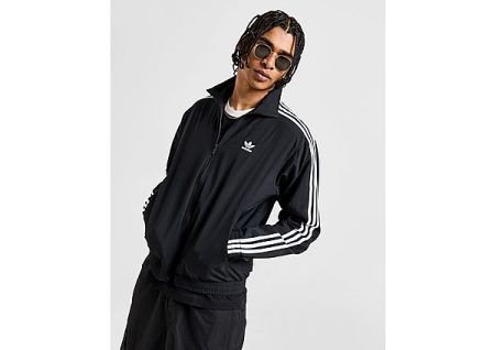 adidas Originals Woven Firebird Track Top - Black- Heren