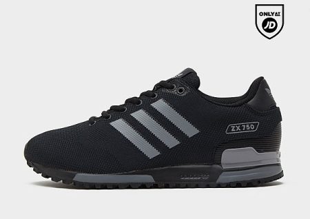 adidas Originals ZX 750 Woven - Black- Heren