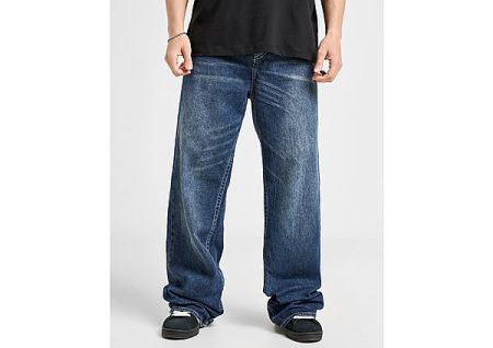 True Religion Vinny Embroidered Buddha Jeans - Blauw- Heren