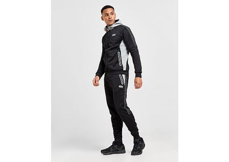 McKenzie Montana Poly Fleece Track Pants - Black- Heren