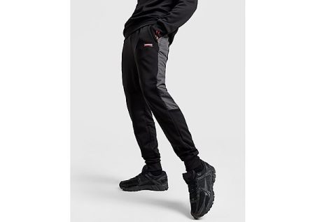 McKenzie Chaos Poly Fleece Track Pants - Black- Heren