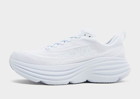 HOKA Bondi 8 - WHITE- Heren