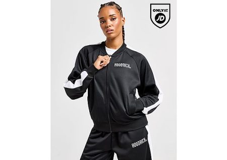 Hoodrich Selena Poly Track Top - Black- Dames