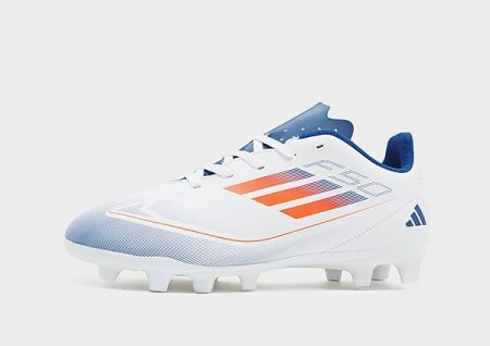 adidas F50 Club FG Junior - Cloud White / Solar Red / Lucid Blue- Dames