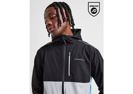 Technicals Tubo Full Zip Woven Jacket - Black- Heren