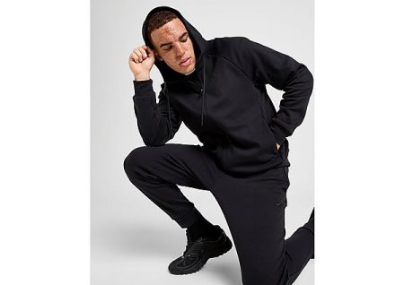 Nike Dri-FIT UV performancehoodie met rits over de hele lengte voor heren Primary Fleece - Zwart- Heren