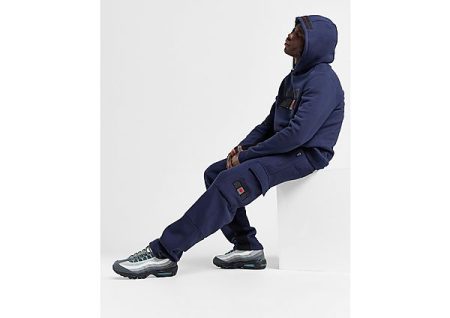 Zavetti Canada Ovello Chevron Joggers - Blue- Heren