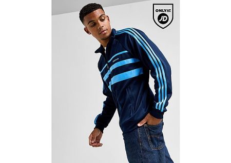 adidas Originals First Track Top - Blue- Heren