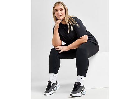 Nike Legging met hoge taille voor dames (Plus Size) One - Black- Dames