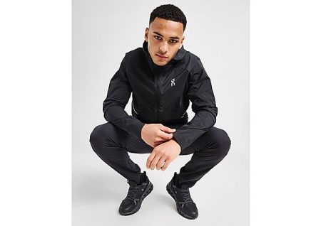 On Running Core Hooded Jacket - Black- Heren