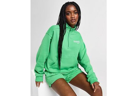 Reebok ID Energy 1/4 Zip Track Top - Green- Dames