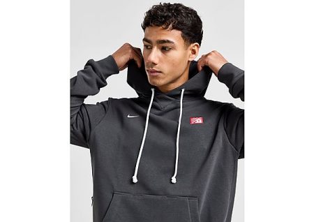 Nike Dri-FIT voetbalhoodie voor heren Liverpool FC Standard Issue Derde - Dark Smoke Grey- Heren