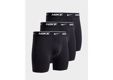 Nike 3 Pack Boxershorts Heren - Black- Heren