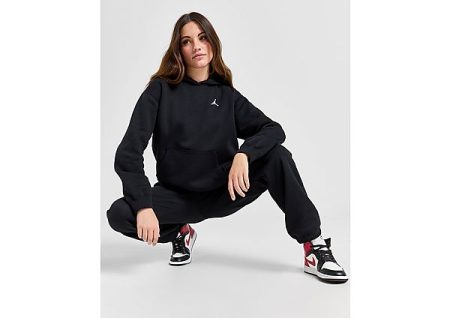 Jordan Brooklyn Hoodie - Black/White- Dames