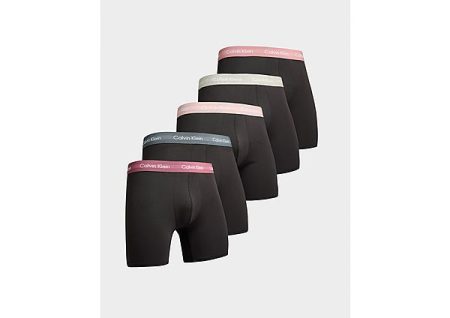 Calvin Klein Underwear 5-Pack Boxers - Black- Heren