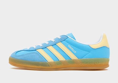 adidas Originals Gazelle Indoor Dames - Semi Blue Burst / Almost Yellow / Cloud White- Dames