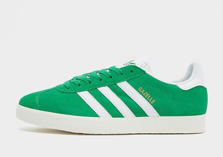 adidas Originals Gazelle - Green / Cloud White / Core White- Dames