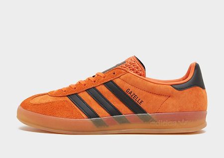 adidas Originals Gazelle Indoor - Orange / Core Black / Gum- Dames