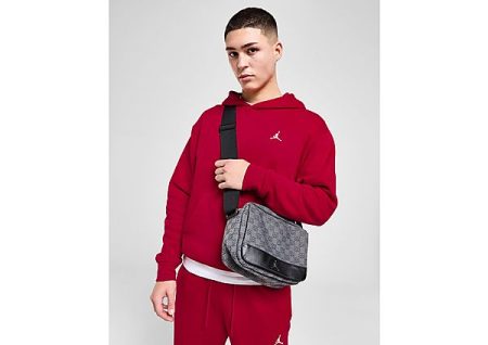 Jordan Essential Fleece Hoodie - Gym Red/White- Heren