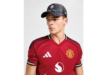 New Era Manchester United FC All Over Print Trucker Cap - Zwart- Dames