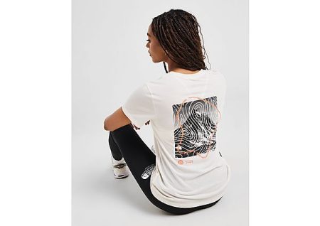 The North Face Graphic Performance T-Shirt - White- Dames