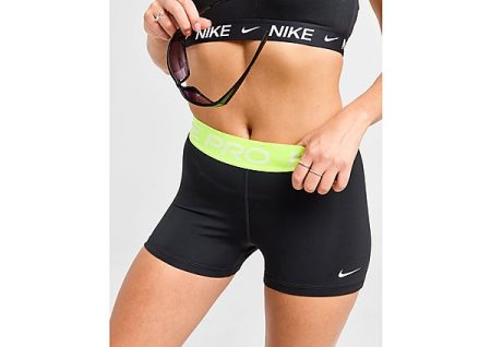 Nike Training Pro 3" Shorts Dames" - Black- Dames