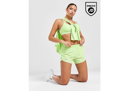 Under Armour Fly-By Shorts - Green- Dames