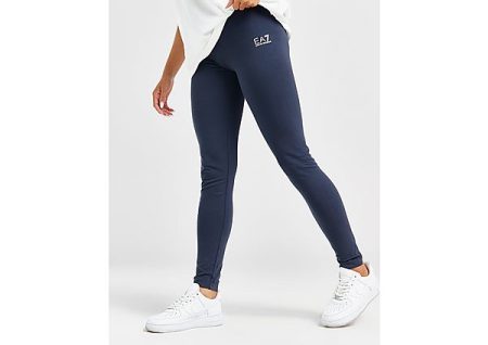 Emporio Armani EA7 Logo Leggings - Navy- Dames