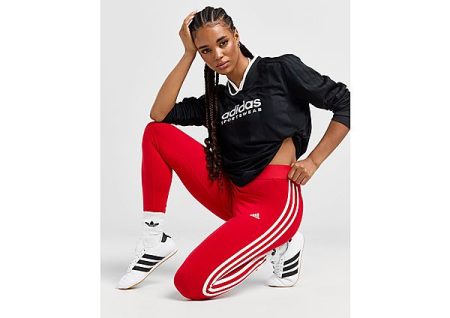 adidas Badge Of Sport Leggings - Red- Dames