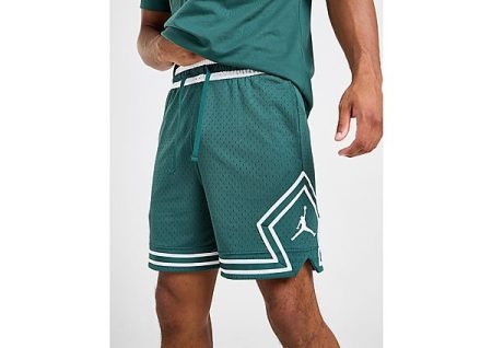 Jordan Jordan Dri-FIT Sport Diamond Herenshorts - Oxidised Green/White/White- Heren