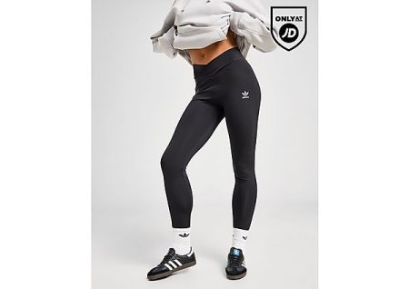 adidas Originals Crossover High Waist Leggings - Black- Dames